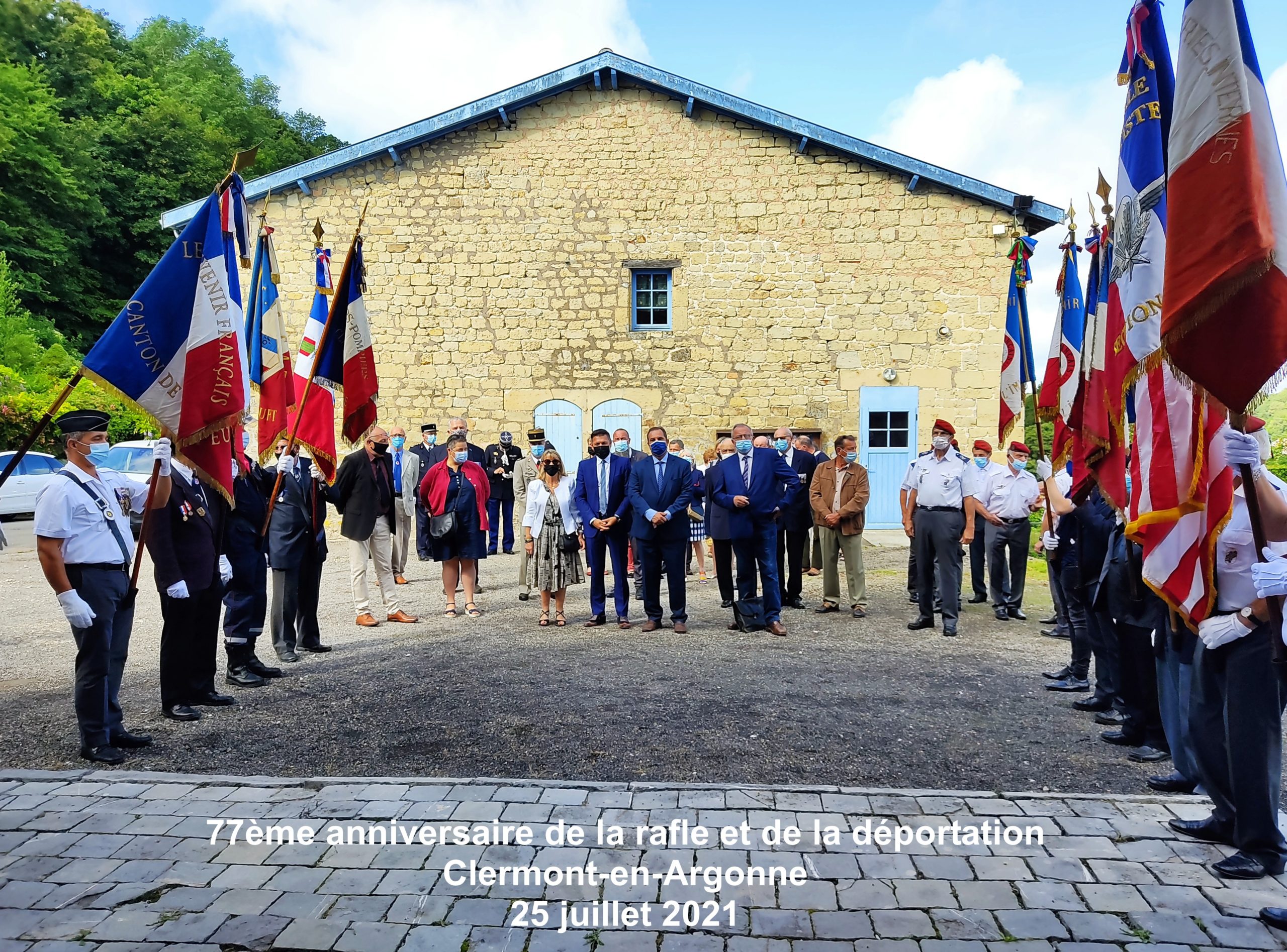 You are currently viewing 77ème anniversaire de la rafle et de la déportation Clermontoise – 25 juillet 2021