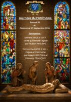 Lire la suite à propos de l’article Journées du patrimoine 2026