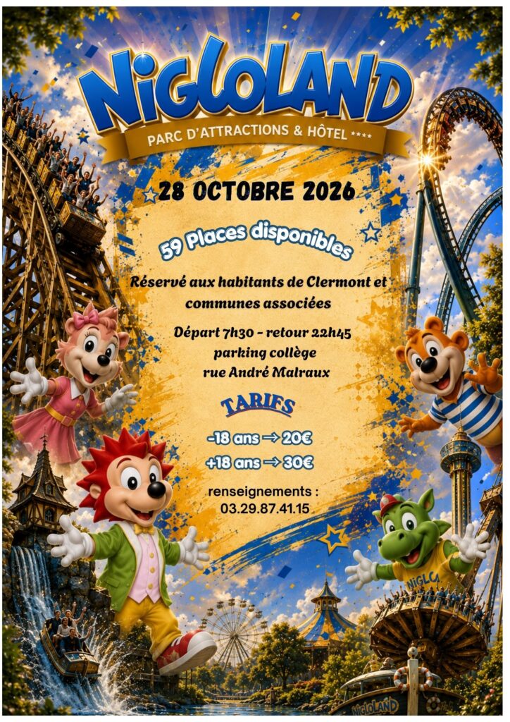 affiche nigloland