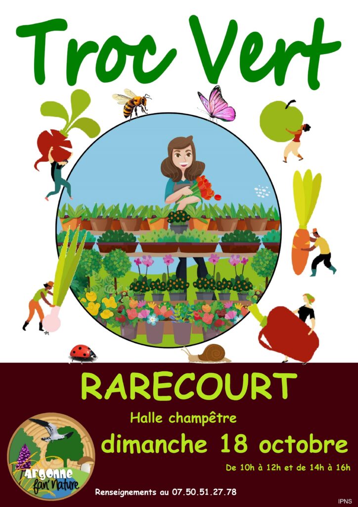 affiche Troc Vert automne 2026