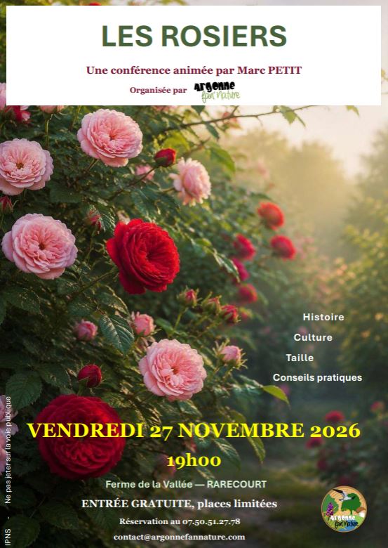 conférence rosiers AFN 2026