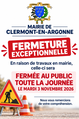 Affiche fermeture 3 11 26